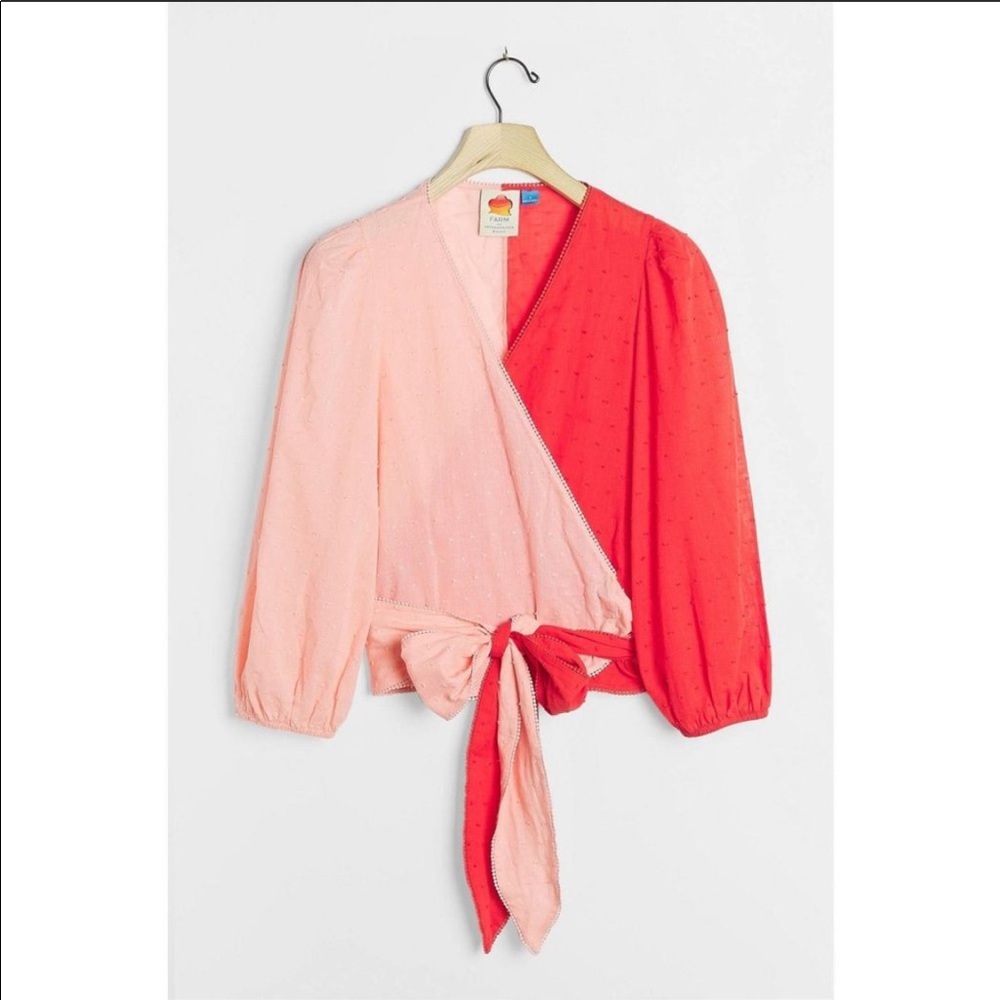 Farm Rio colorblock blouse